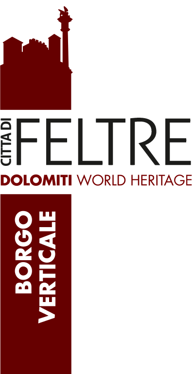 Logo feltre citta verticale